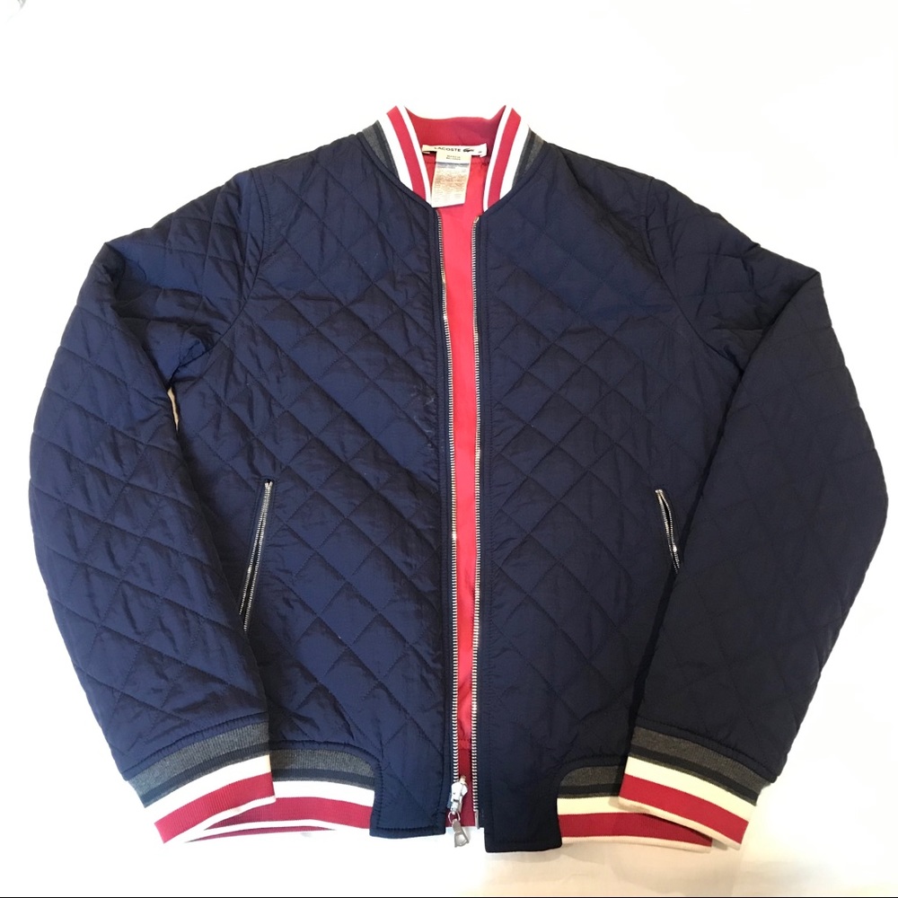 Reversible Lacoste Bomber Jacket